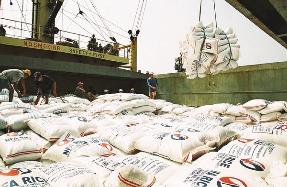 rice export business just loosening but not untying