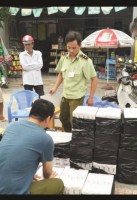 synchronously fighting against cigarette smuggling from border gate to the inland