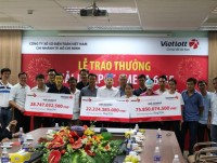 Vietlott Jackpot awarded 3 prizes with a total value of more than 126.8 billion vnd