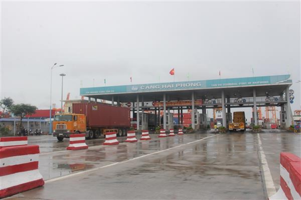 transshipment services at tan vu port hai phong