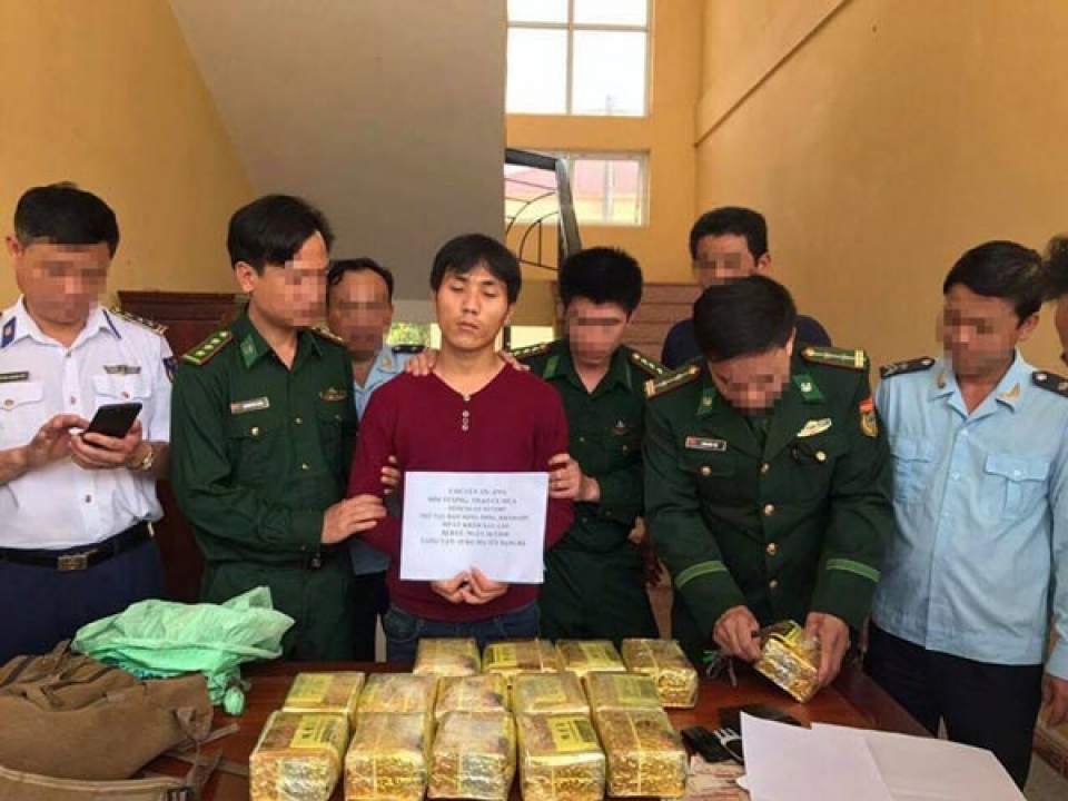 central vietnam is hot with drug smuggling