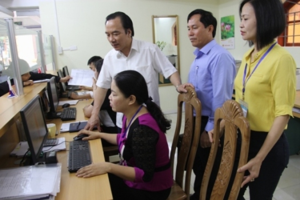 nearly 100 of businesses in hai phong perform electronic tax declaration