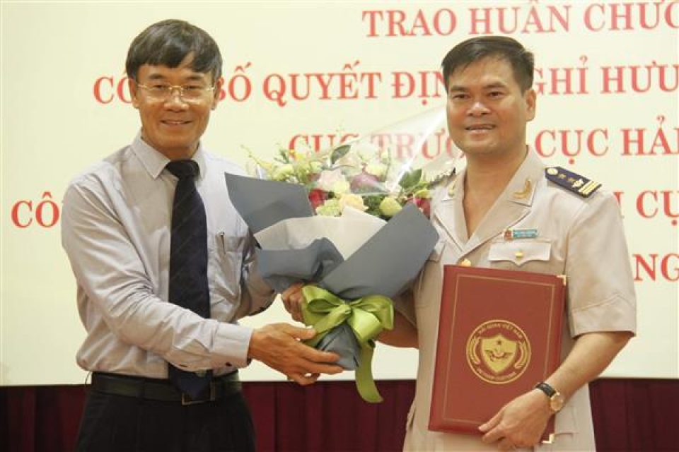 announcement of the decision on appointment the director of the quang ninh customs department