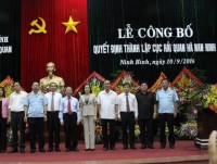 Ha Nam Ninh Department of Customs established