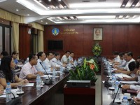 the director general of the general department of vietnam customs mr nguyen van can had a working session with the customs branches of the hcm city de