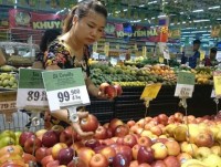 Vegetables and fruit imported from Thailand nearly double China