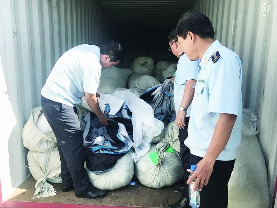 a case of forged origin to illegally transship goods was tackled