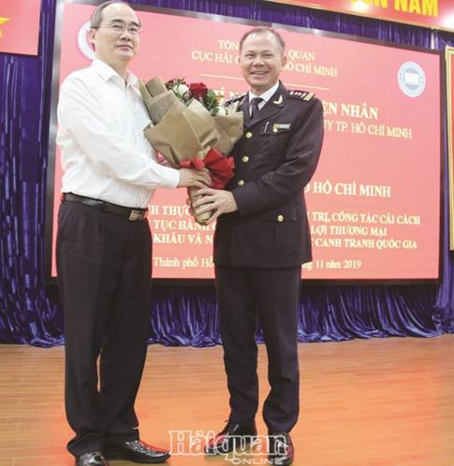 a year with many imprints of ho chi minh city customs