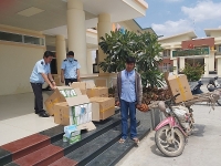 Many smuggled medical masks seized at An Giang border gate
