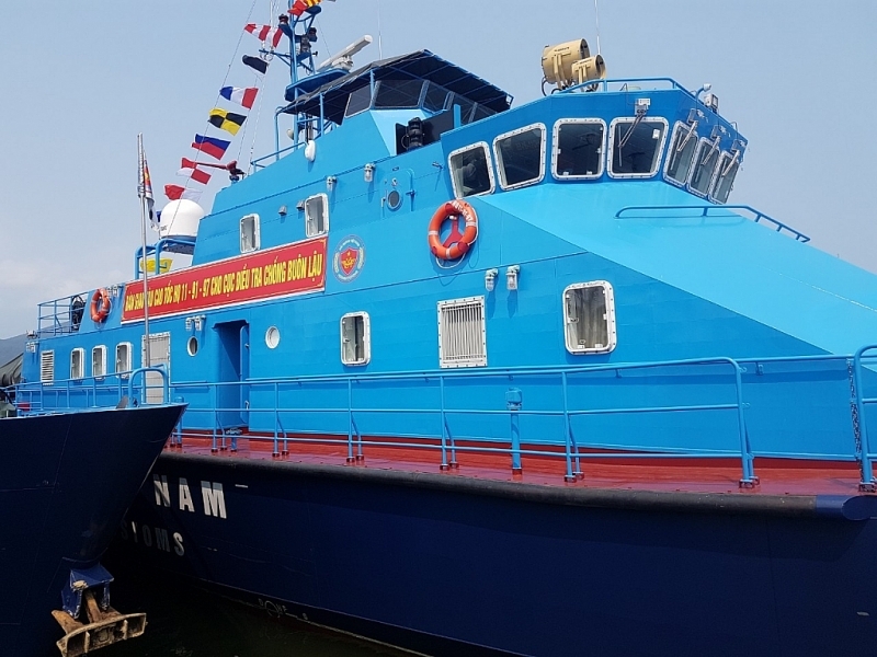 equip modern patrol vessel for customs anti smuggling forces