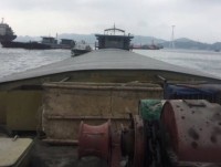 The ship illegally transporting nearly 600 tonnes of bauxite tailings was seized