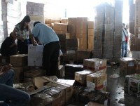 Importing 3,300 boxes of melted supplementary  food