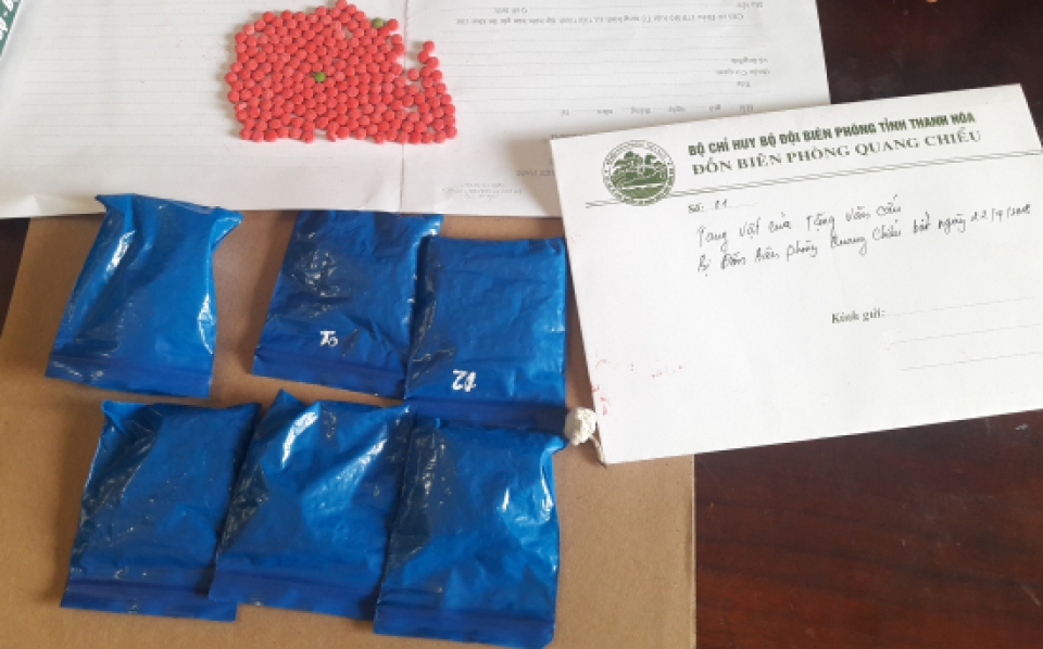 arrested a perpetrator trafficking nearly 1200 tablets of opium