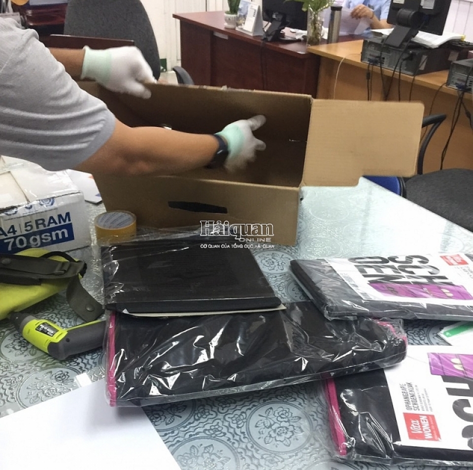seizing more than 7 kg of synthetic drugs in 3 imported gift packages