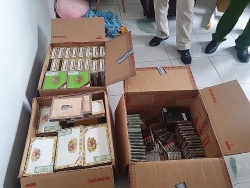 Strictly combating cigar smuggling, illegal transportation and trafficking