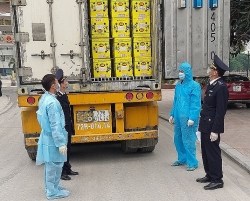 Freight vehicles on entry China must be quarantined and fumigated