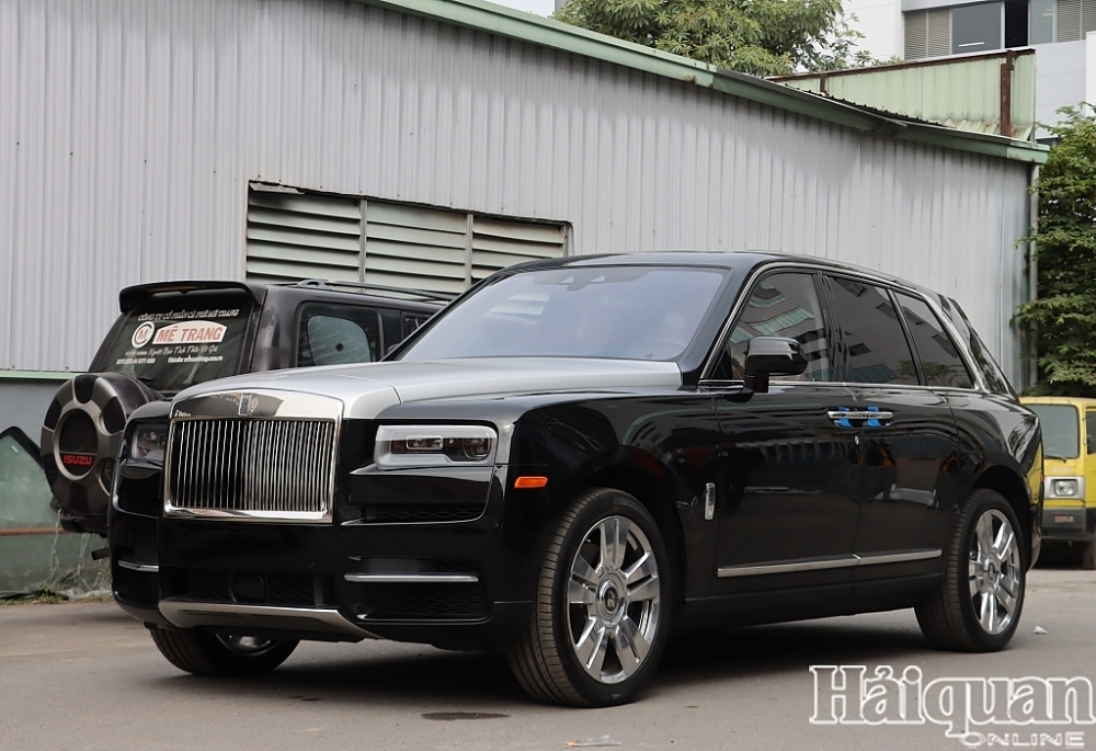 Consignee not related to Rolls Royce Cullinan car shipped to Hai Phong Port