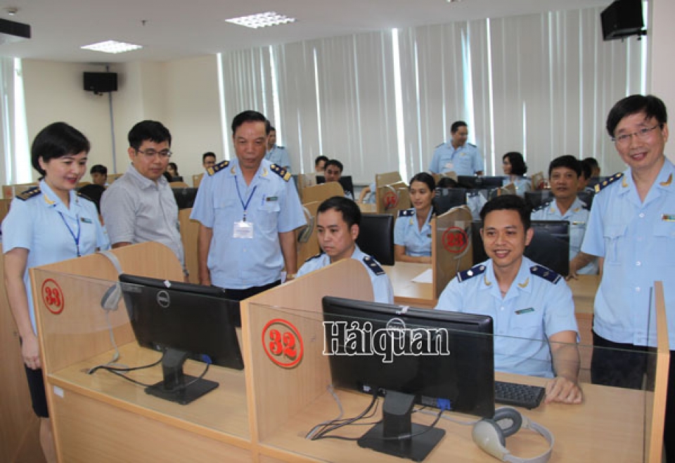 hai phong customs department proposes to delay the test on ability assessment for customs officers to update on new provisions in decree 59 and circul