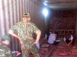Smuggled precious wood shipment seized by Customs at La Lay Border Gate