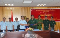 Customs and Border Guard of AnGiang province coordinate to protect border security