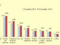 Preliminary assessment of Vietnam international merchandise trade performance in the second half of October, 2016