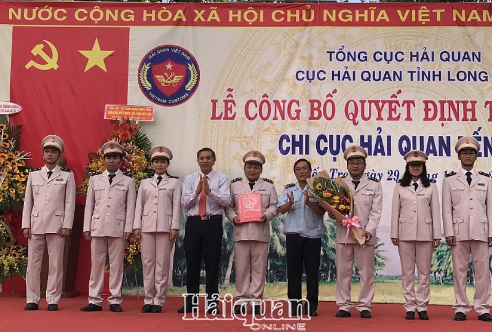 ben tre customs branch officially puts into operation
