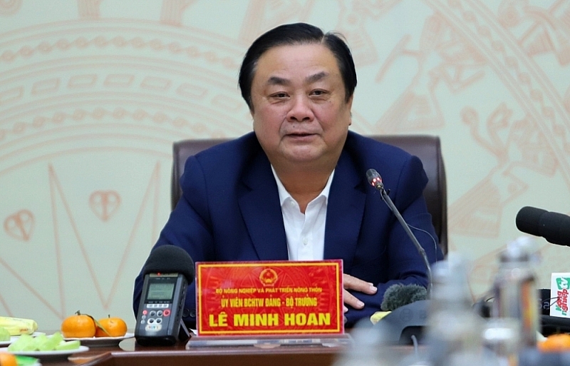   Minister of Agriculture and Rural Development (MARD) Le Minh Hoan.