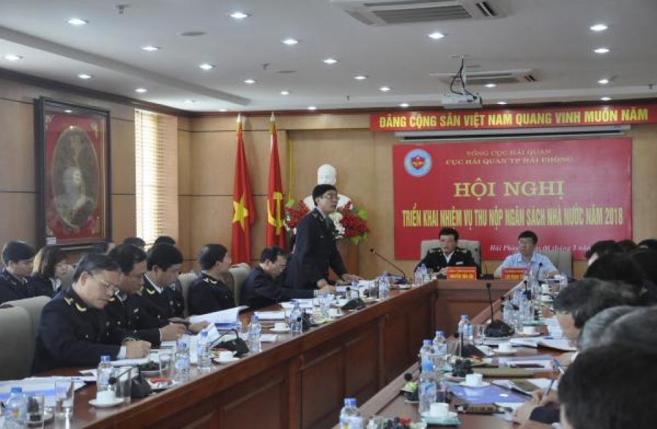 hai phong customs seeks for measures to ensure the revenue target of more than vnd 50000 billion