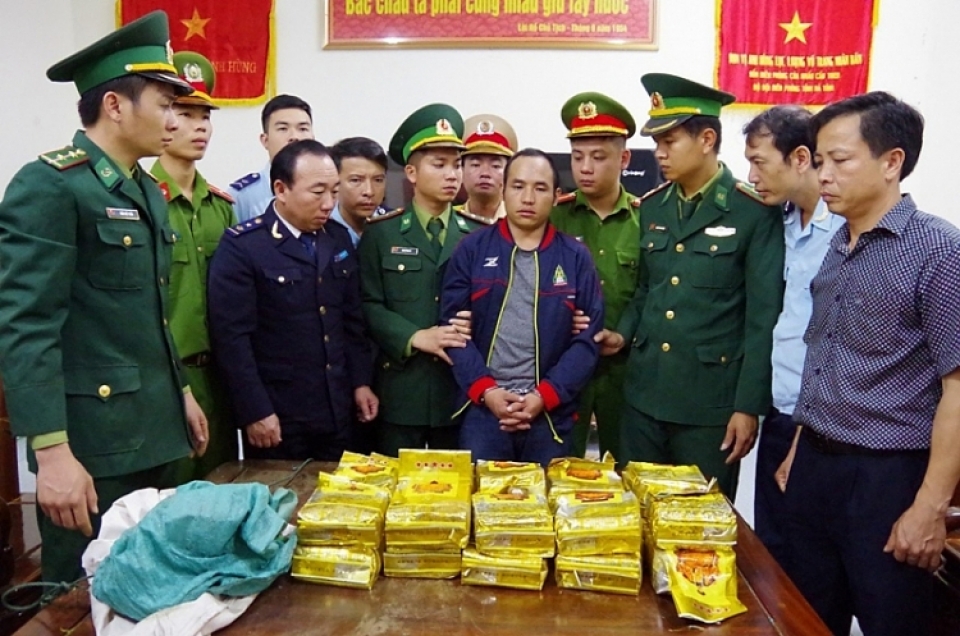 ha tinh the war on drug crimes is heating up