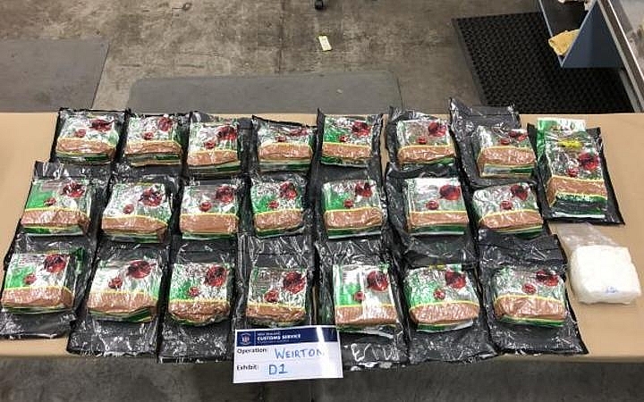 Part of the drugs seized by police. Photo: Supplied / NZ Police