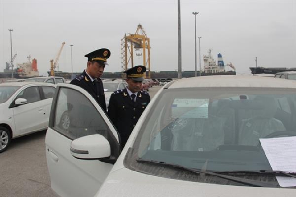 origin of imported cbu cars strictly inspected