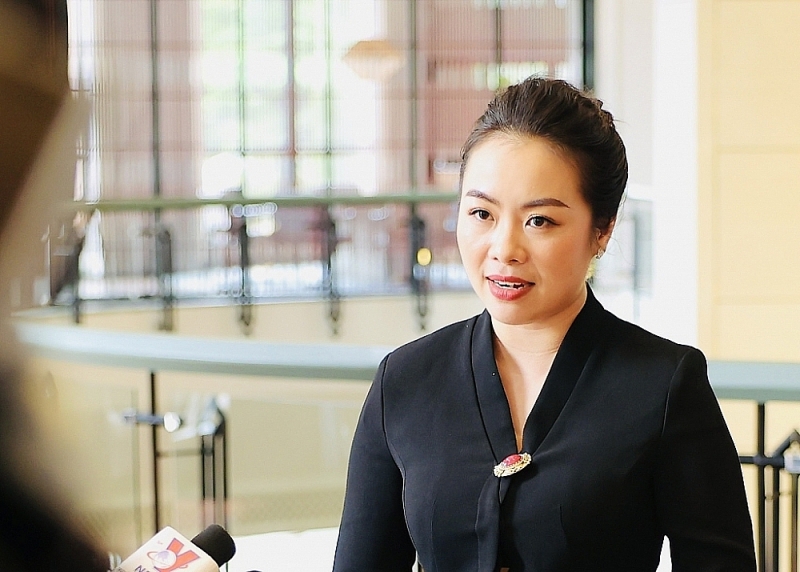 Ms. Nguyen Thy Nga, Director of the Institute of Policy and Strategy Administration