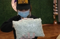 Customs seizes P9-M worth ecstacy tablets concealed in paper shredder from UK