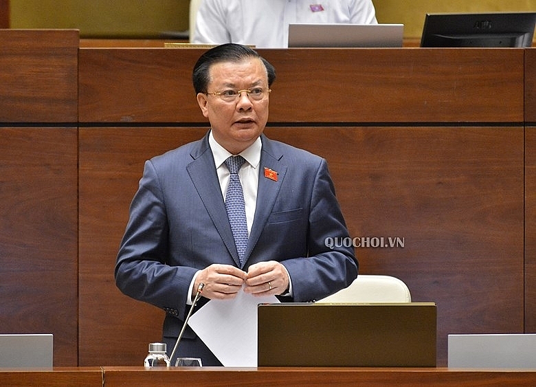 minister dinh tien dung to solve difficulties for enterprises synchronous implementation of fiscal solutions needed