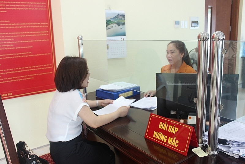 The Tax Department has conducted tax management through inspection, examination and debt management. Photo: Thuy Linh.
