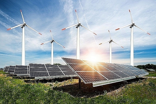 Renewable energy is one of the pillars of green credit at banks. Photo: collected