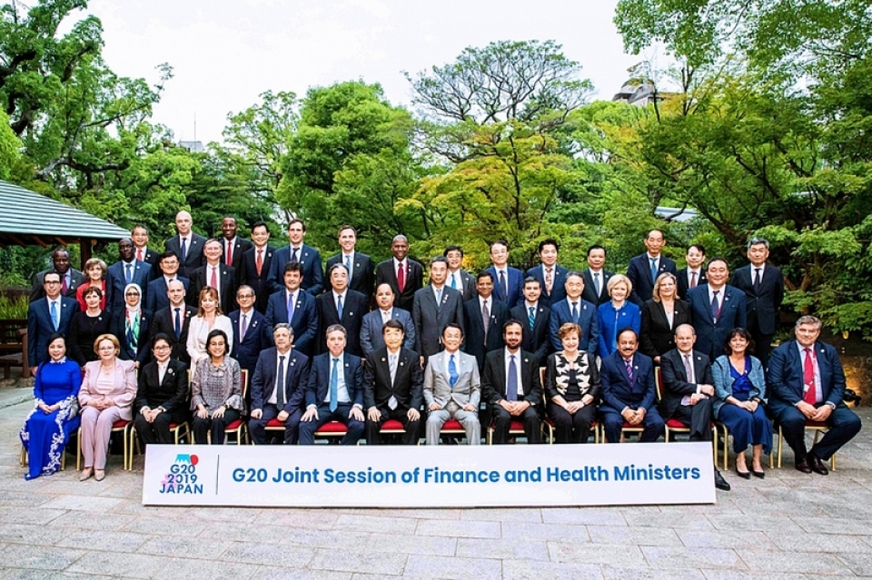 minister dinh tien dung attended the g20 finance ministers and health ministers meetings