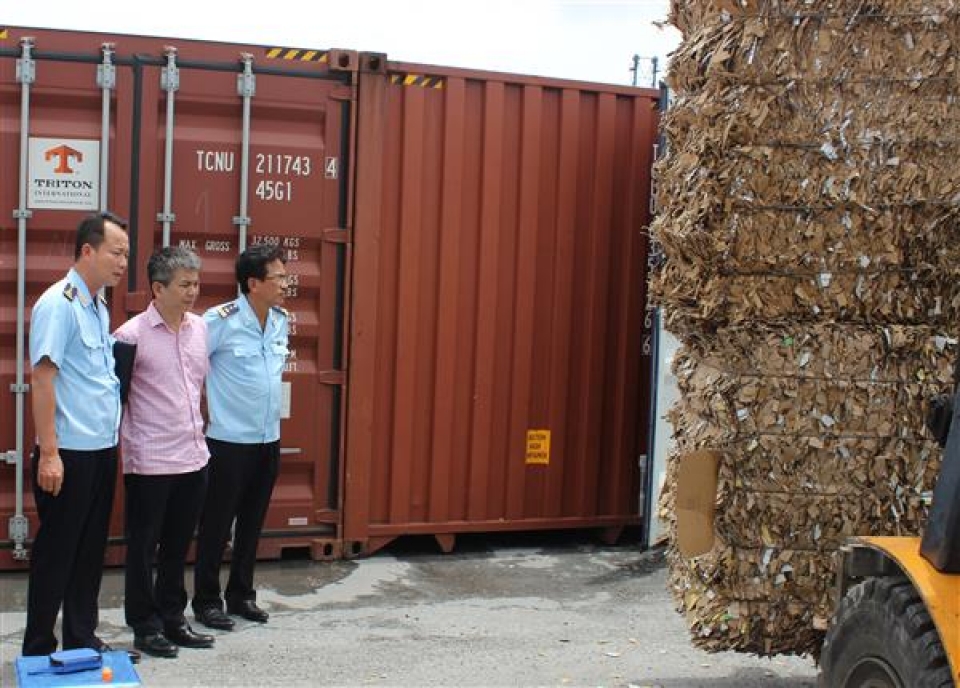 continue inspections for management of scraps at seaports in hcmc and ba ria vung tau