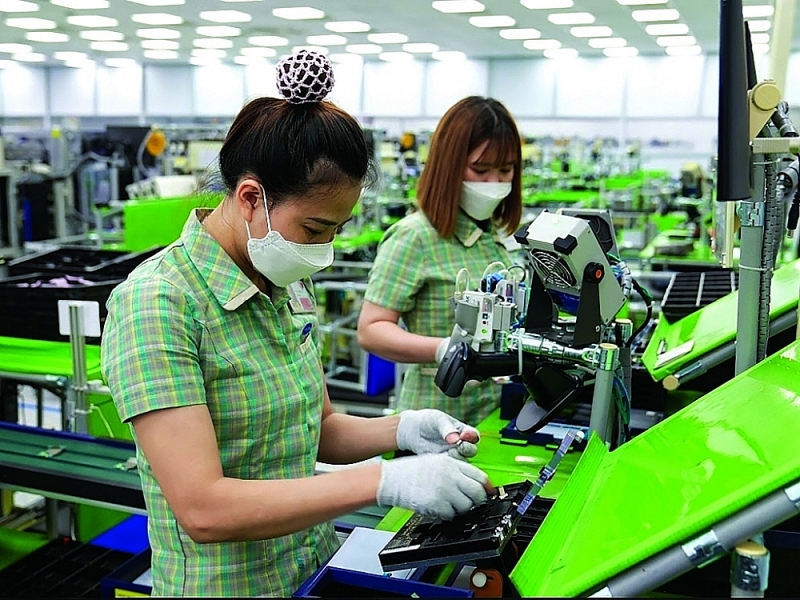 Samsung is one of the Korean enterprises investing in Vietnam the most in recent years. Photo: Tran Ngoc