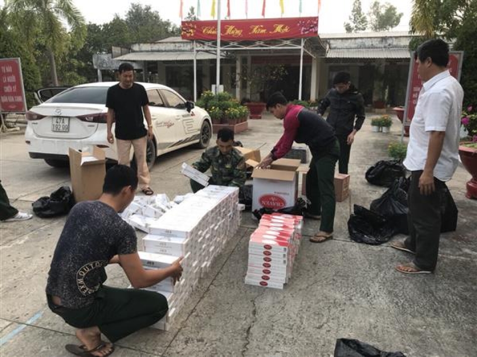long an consignment for cigarette smuggling