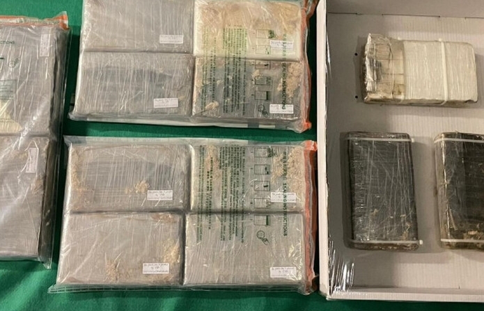 Customs seize HK$14m cocaine inside cotton linters, three arrested
