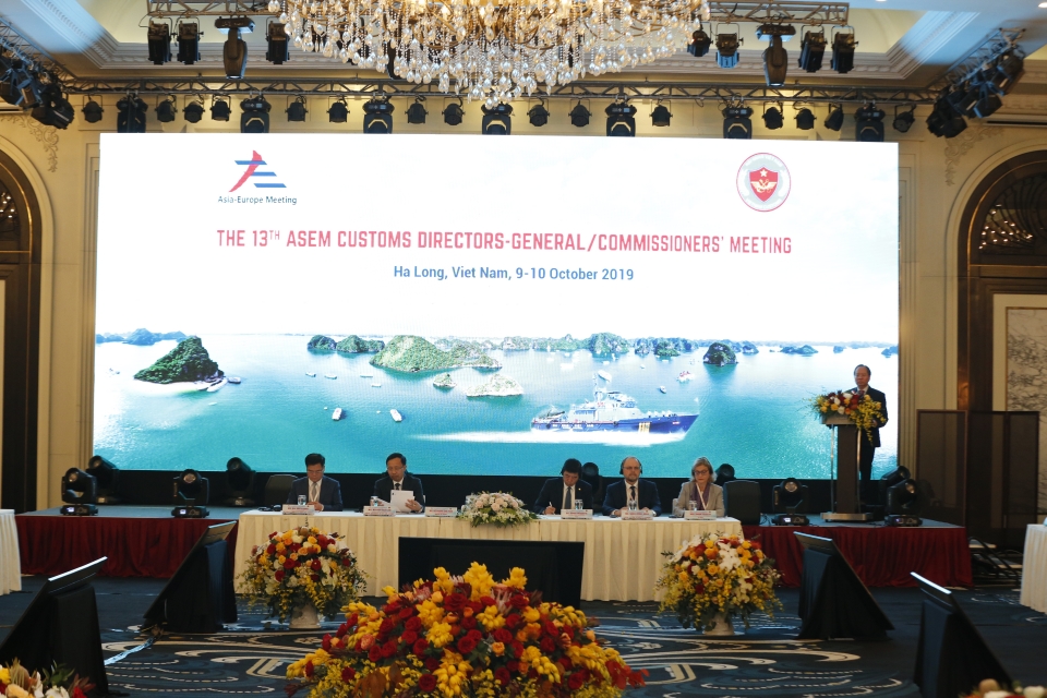 13th meeting of asem customs directors general and commissioners
