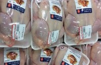 Tons of chicken imported at prices of less than US$1 per kg