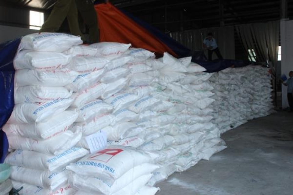 force to search warehouses containing more than 150 tons of sugar of minh hien company limited