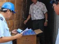 Customs enhances the inspection of origin and label from Khaisilk case