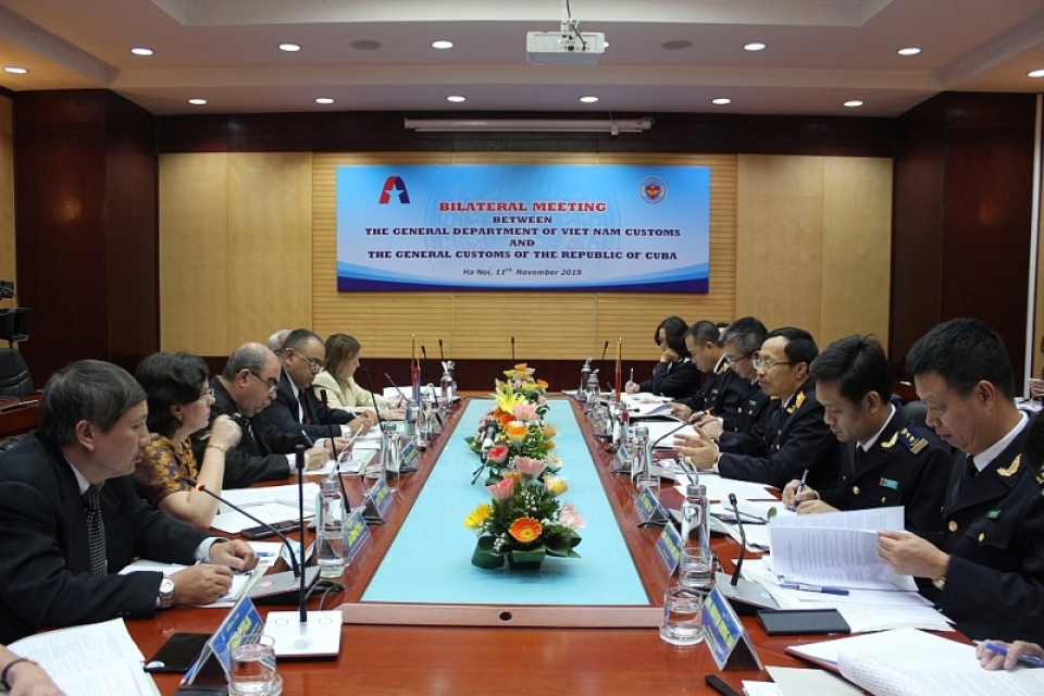 vietnam cuba customs solid and comprehensive cooperation on professional aspects