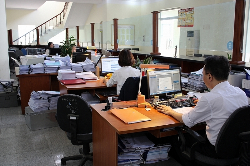 The State Treasury must receive documents online 24 hours a day and seven days a week. Photo: Thuy Linh