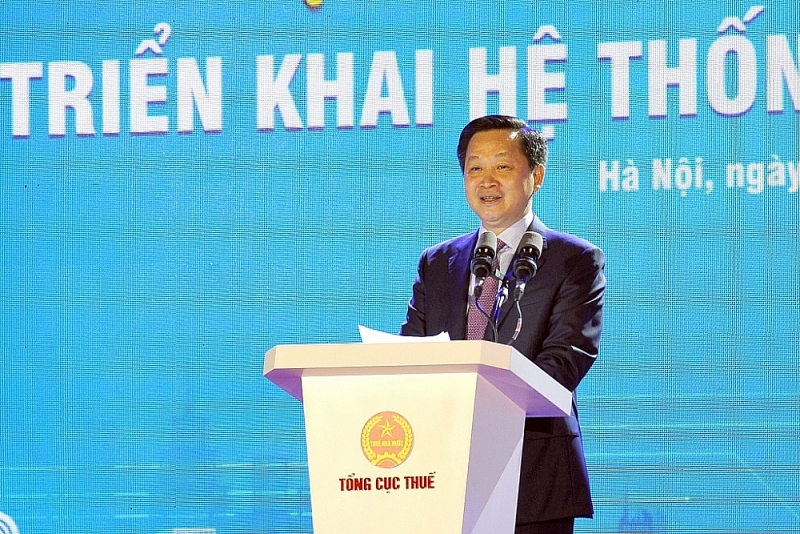 Deputy Prime Minister Le Minh Khai delivered a speech at the conference