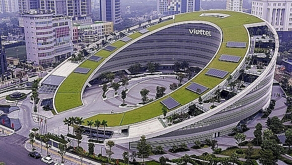 The Viettel Military Industry and Telecoms Group topped the 2020 Rankings of V1000. Photo: Internet.