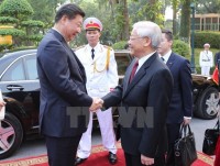 Chinese press highlights Vietnamese Party chief’s visit